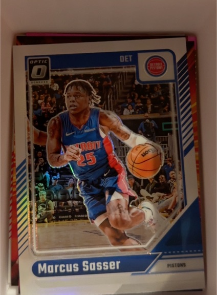 2024-25 Panini Donruss Optic #202 Marcus Sasser — front