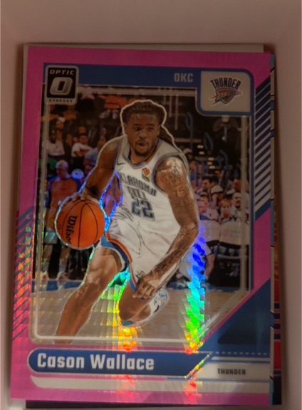 2024-25 Panini Donruss Optic #191 Cason Wallace — front