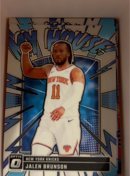 2024-25 Donruss Optic #12 Jalen Brunson My House — front