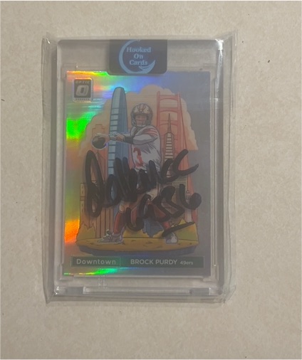 2024 Panini Donruss Optic Downtown #4 Brock Purdy — front