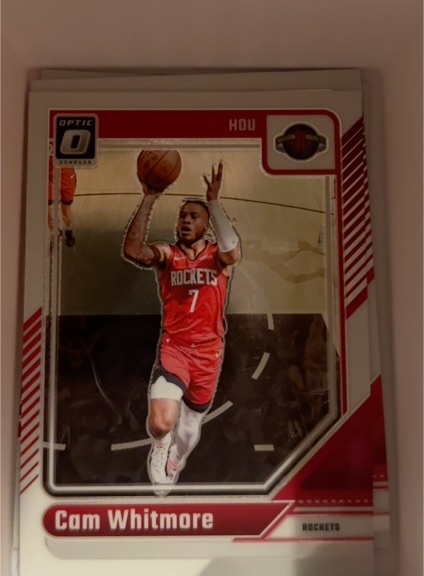 2024-25 Panini Donruss Optic #167 Cam Whitmore — front