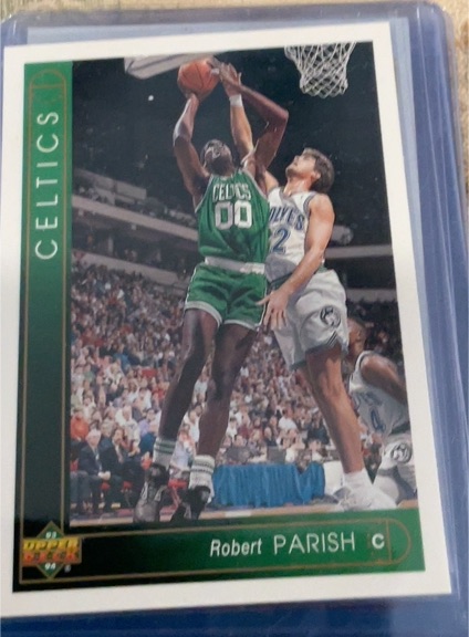 1993-94 Upper Deck #284 Robert Parish Boston Celtics — front