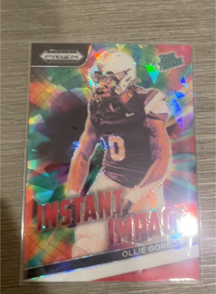2024 Panini Prizm Draft Picks Instant Impact #II-OG Ollie Gordon II — front