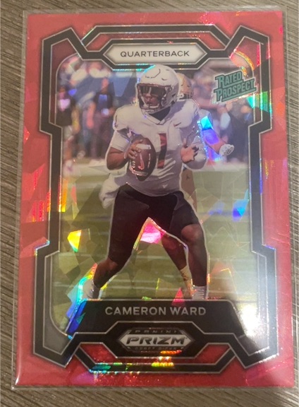 2024 Panini Prizm Draft Picks #199 Cameron Ward — front