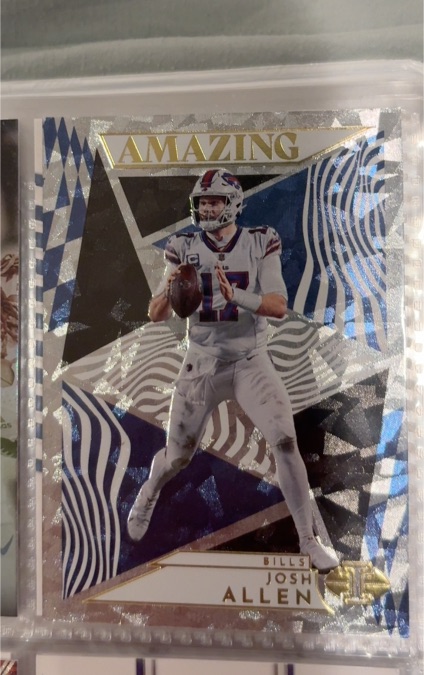 2022 Panini Illusions Amazing #A-6 Josh Allen — front