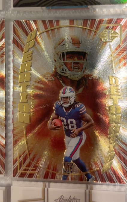 2022 Panini Illusions #OD-26 James Cook Operation Detonation — front