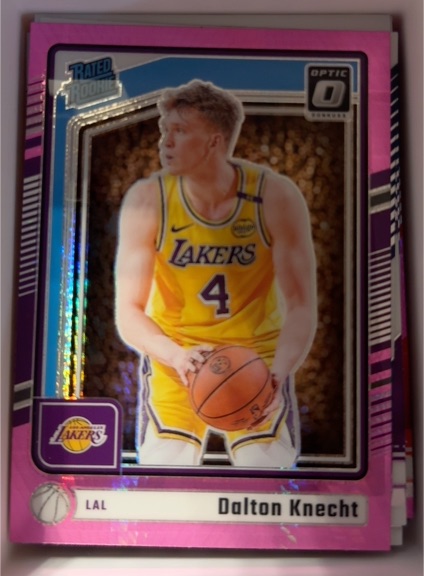 2024-25 Panini Donruss Optic #256 Dalton Knecht — front