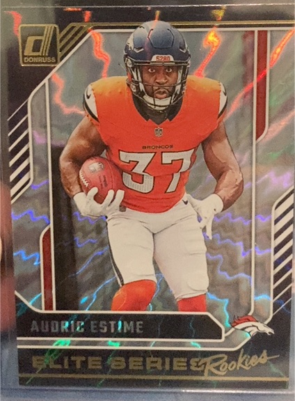 2024 Donruss #19 Audric Estime The Elite Series Rookies — front