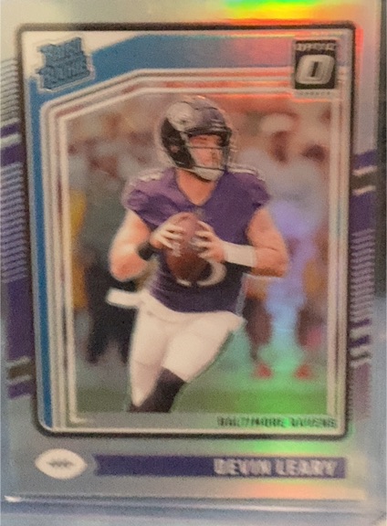 2024 Donruss Optic #227 Devin Leary — front