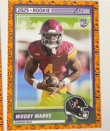 2025 Panini Score-A-Treat #43 Woody Marks — front