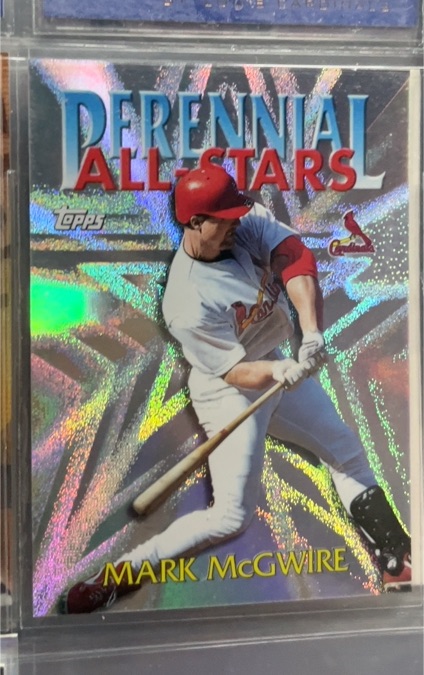 2000 Topps Perennial All-Stars #PA10 Mark McGwire — front
