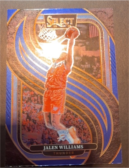 2024-25 Panini Select Premier Level #124 Jalen Williams — front