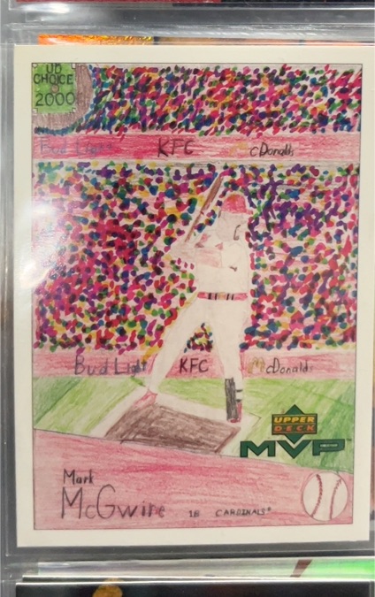 2000 Upper Deck MVP #DT30 Mark McGwire — front