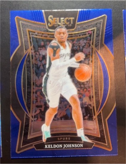 2024-25 Panini Select #58 Keldon Johnson — front