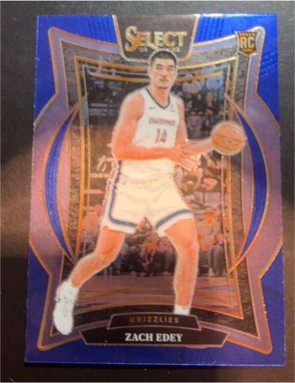 2024-25 Panini Select #98 Zach Edey RC — front