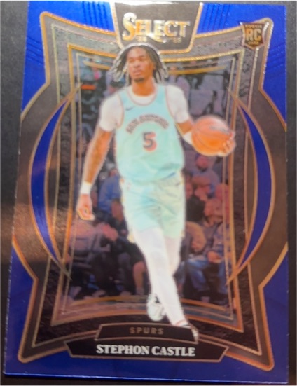 2024-25 Panini Select #72 Stephon Castle — front