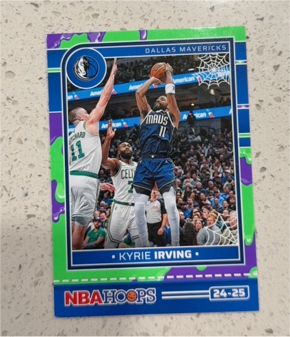 2024-25 Panini Haunted Hoops Slime #24-25 Kyrie Irving — front