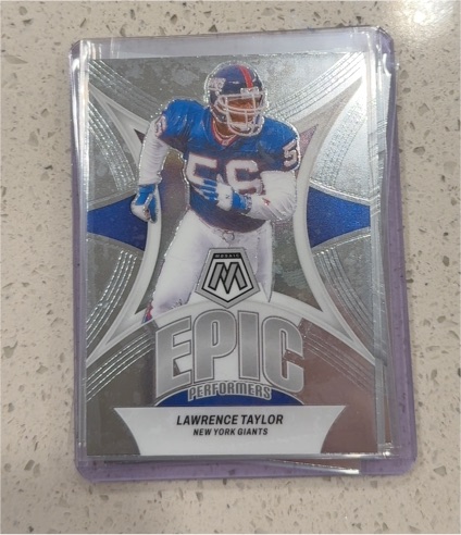 2024 Panini Mosaic Epic Performers #EP-LT Lawrence Taylor — front