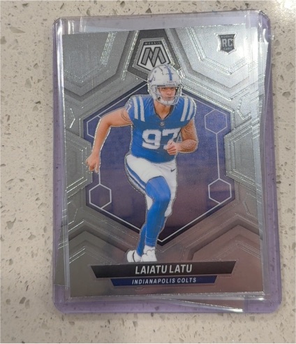 2024 Panini Mosaic #315 Laiatu Latu — front