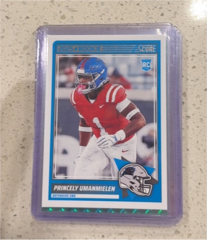 2025 Panini Score #86 Princely Umanmielen — front