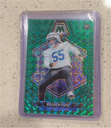 2024 Panini Mosaic #339 Braden Fiske — front