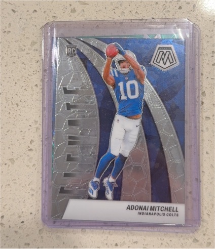 2024 Panini Mosaic Elevate #6 Adonai Mitchell — front