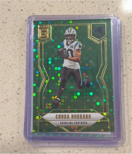 2025 Panini Donruss Elite #Chuba Hubbard — front