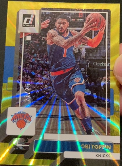 2022-23 Donruss #12 Obi Toppin — front