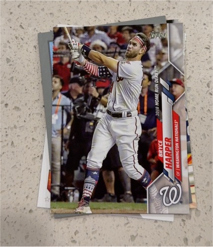2020 Topps Update #U-255 Bryce Harper — front