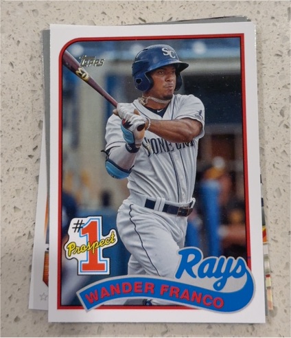 2020 Topps Update #P-3 Wander Franco — front