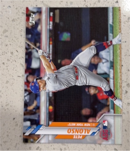 2020 Topps Update #U-187 Pete Alonso — front