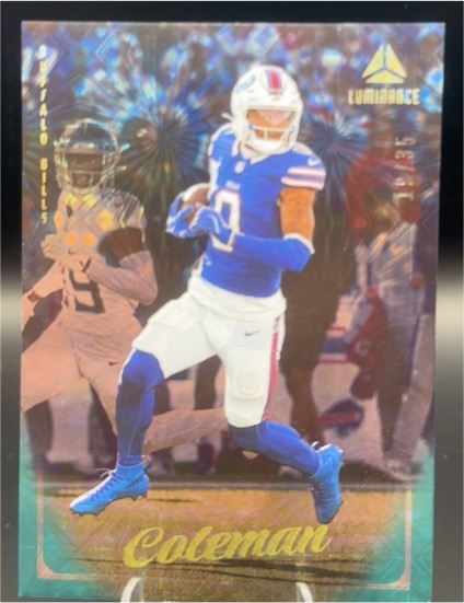2025 Panini Luminance #10 Keon Coleman — front
