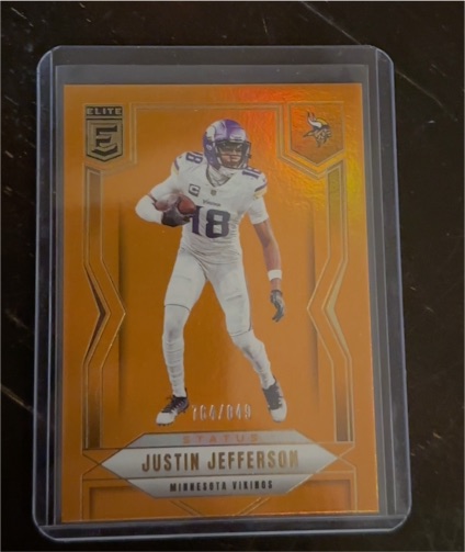 2025 Panini Donruss Elite #45 Justin Jefferson — front