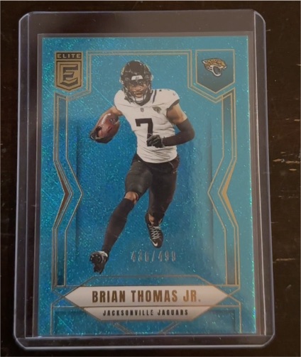 2025 Donruss Elite # Brian Thomas Jr. — front
