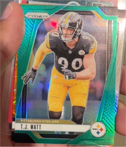 2024 Panini Prizm #245 T.J. Watt — front
