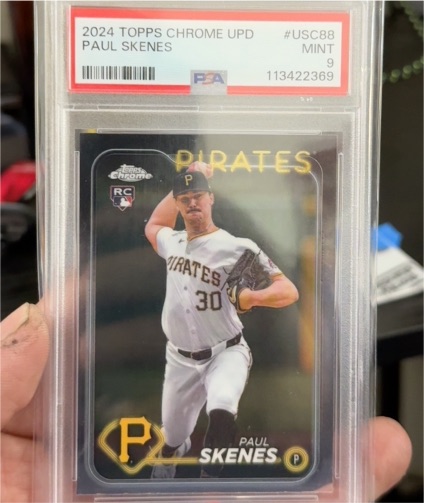2024 Topps Chrome Update #USC88 Paul Skenes — front