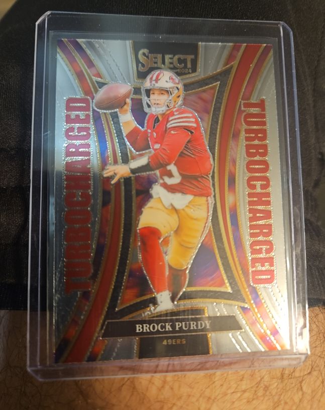 2024 Panini Select #19 Brock Purdy Turbocharged — front