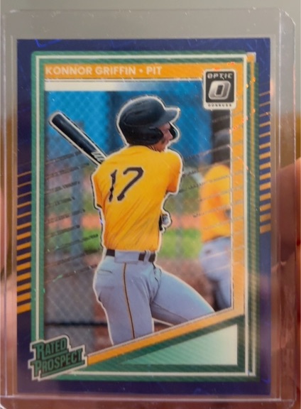 2025 Panini Donruss Optic Rated Prospects #123 Konnor Griffin — front