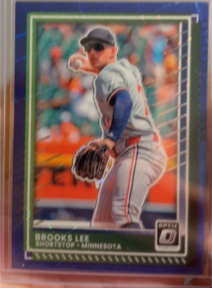2025 Donruss Optic #73 Brooks Lee — front