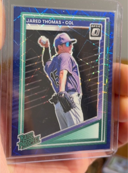2025 Panini Donruss Optic #147 Jared Thomas — front