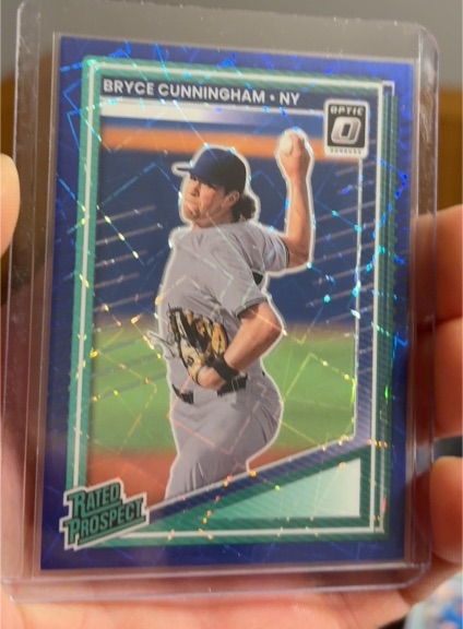 2025 Donruss Optic #137 Bryce Cunningham — front