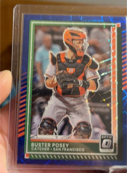 2025 Donruss Optic #15 Buster Posey — front