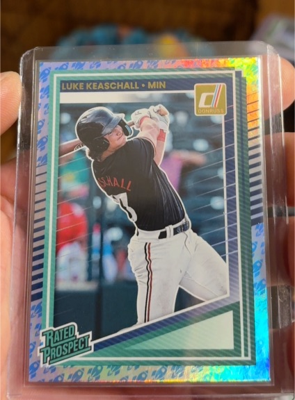 2025 Donruss #111 Luke Keaschall — front