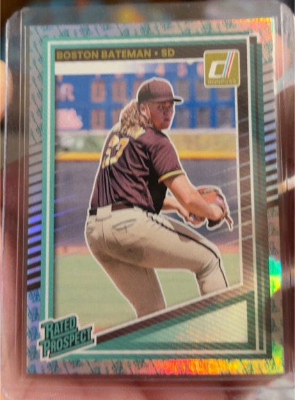 2025 Donruss #118 Boston Bateman — front