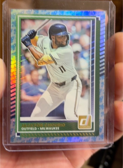 2025 Donruss #99 Jackson Chourio — front
