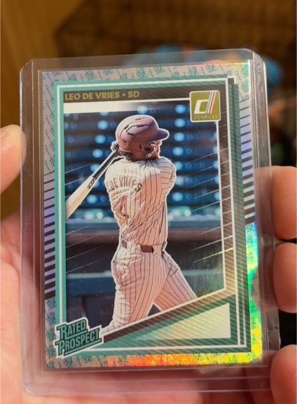2025 Donruss #148 Leo De Vries — front