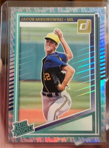 2025 Donruss #128 Jacob Misiorowski — front