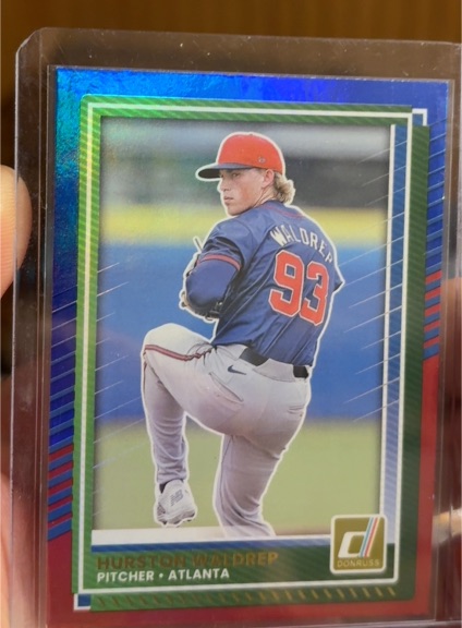 2025 Donruss #58 Hurston Waldrep — front