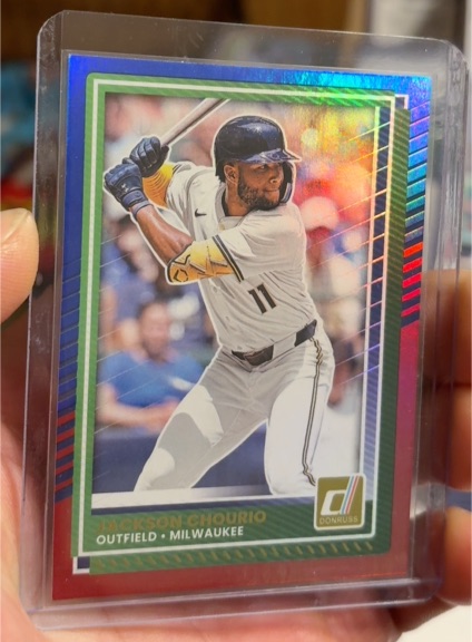 2025 Donruss #99 Jackson Chourio — front