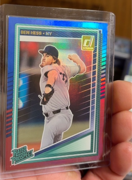 2025 Donruss #184 Ben Hess — front